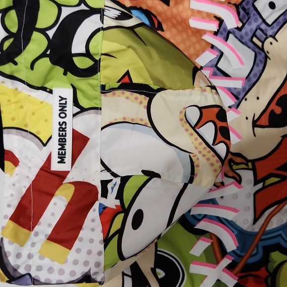 Members only nickelodeon collab windbreaker - Picture 5 of 6